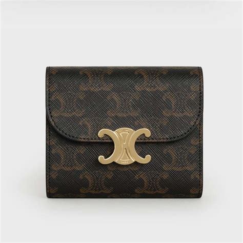 Celine triomphe wallet